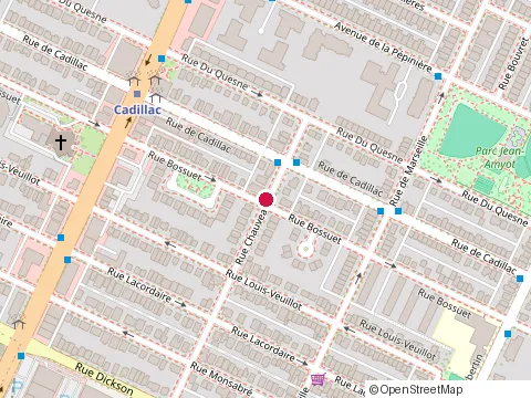 Location of Entreprises Jp Authier Inc at 1-5915 Rue Chauveau, Montréal