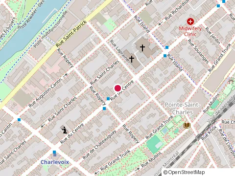 Location of Entreprises Jp Benoit at 2325 Rue du Centre, Montréal