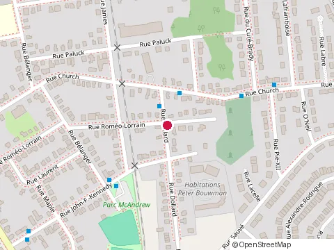 Location of Entreprises Leveille-Chauret Inc. at 630 Rue Dollard, Gatineau