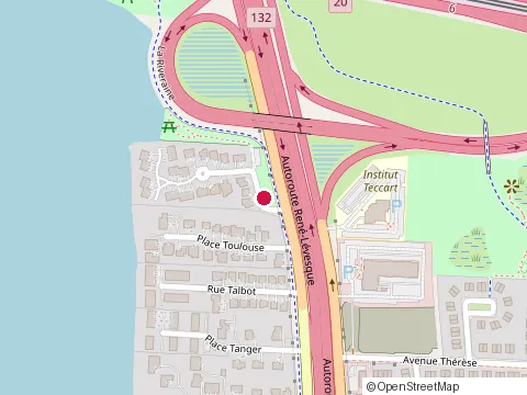 Location of Entreprises Magnaudio Ltee at 7310 Place Turenne, Brossard