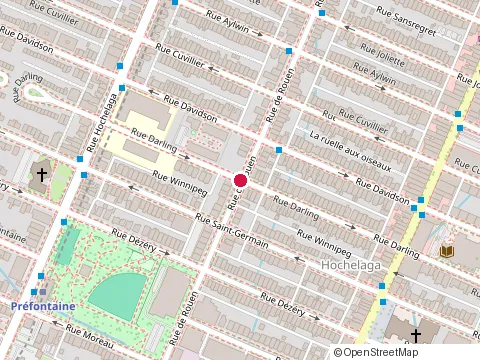 Location of Entreprises Multi Eco Construction Lemec, les at 2044 Rue Darling, Montréal