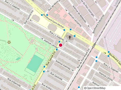 Location of Entreprises Ngm, les at 2-2850 Rue Sauve E, Montréal