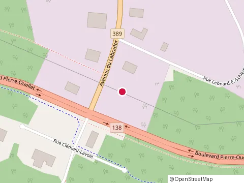 Location of Entreprises R & G St-Laurent Inc at 2081 avenue du Labrador, Baie-Comeau