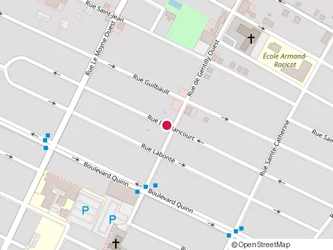 Location of Entreprises R Genest Enr at 760 Rue de Maricourt, Longueuil