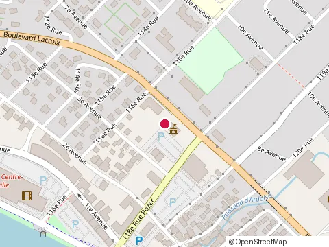 Location of Entreprises Rabaud (les) at 11700 Lacroix, Saint-Georges