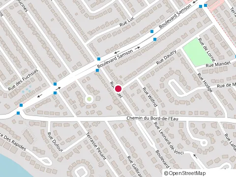 Location of Entreprises Raymond Sauriol Inc (les) at 767 Rue Dautry, Laval