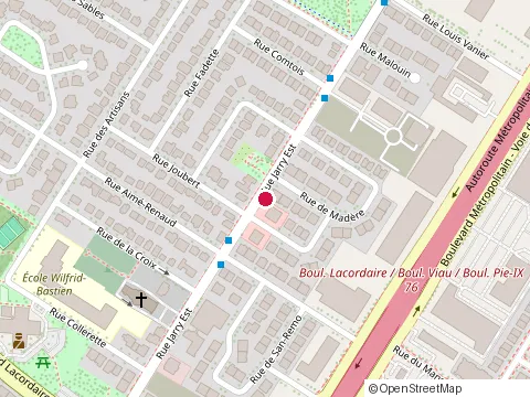 Location of Entreprises V P Ltée at 5670 Rue Jarry E, Saint-Léonard