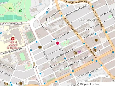 Location of Entretien Bolduc at 285 Rue de la Salle, Québec