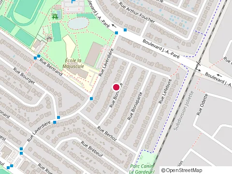 Location of Entretien des Routes at 100 Rue de la Couronne Bureau 200, Repentigny