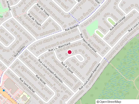 Location of Entretien Design. at 13400 Rue Louis Joseph Papineau, Mirabel