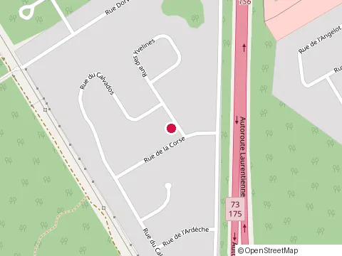 Location of Entretien Felix at 607 Rue des Yvelines, Québec