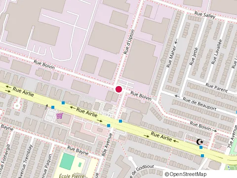 Location of Entretien International de Batiments at 9156 Rue Boivin, LaSalle
