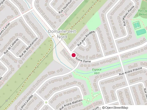 Location of Entretien Paysager Budget at 11205 Rue Jean Rougeau, Mirabel