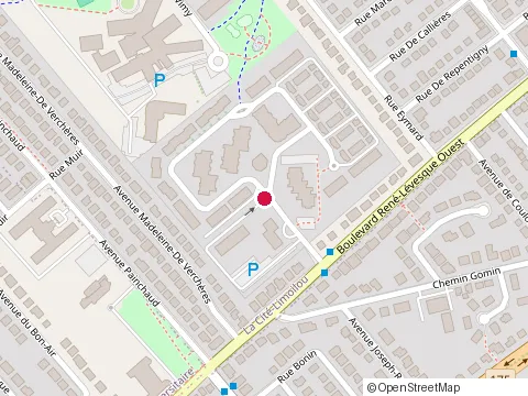 Location of Entretien Paysager Martel at 75 Rue Morissette, Québec