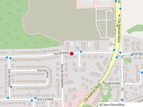 Location of Entretien Paysager Suprême at Rue Brûlotte #302, Sherbrooke