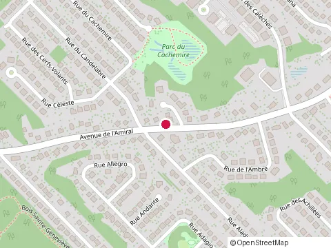 Location of Entretiens de Carosserie Cj at 1551 avenue de l'Amiral, Québec