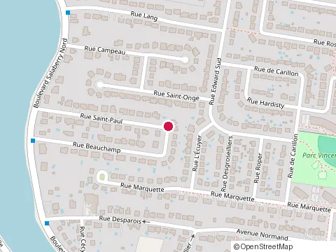 Location of Entretiens Exterieurs Bmsm at 49 Rue Saint-Paul, Châteauguay
