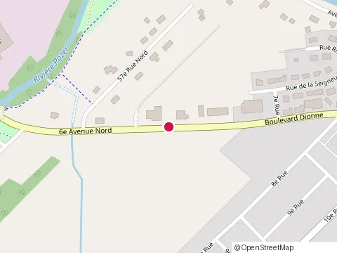 Location of Entretiens l P at 790 boulevard Dionne, Saint-Georges