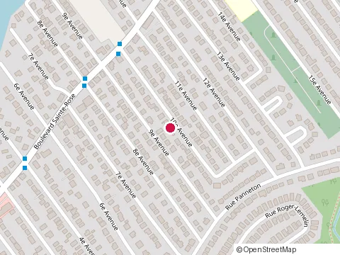 Location of Entretiens Serge Levesque at 828 10E Av, Laval