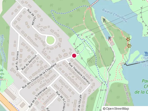 Location of Enviro Lacroix at 325 Rue de l'Escale, Lévis