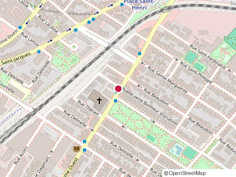 Location of Épicentre Saint-Henri at 4561 Notre-Dame St W, Montréal