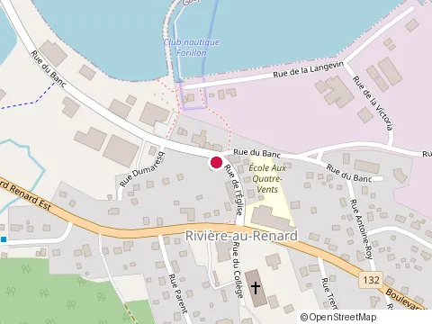 Location of Épicerie Gaétan Boulay at 77 boulevard Renard E, Gaspé