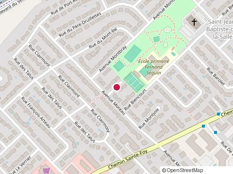 Location of Époxy Frontenac at 2629 Rue d'Arsonval, Québec