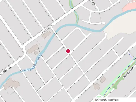 Location of Epoxy Surface at 181 Rue Dodier O, Thetford Mines