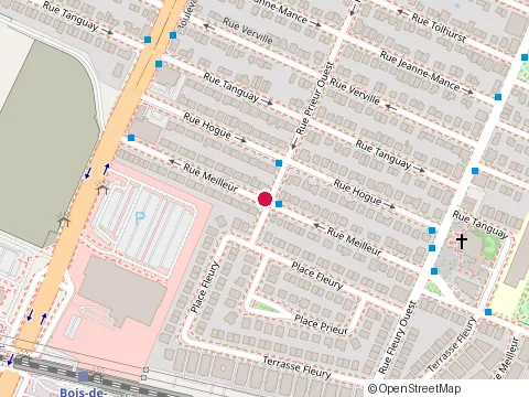 Location of Epoxyves Inc at 10575 Rue Meilleur, Montréal