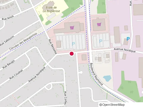 Location of Epsylon Concept Inc at 1010 avenue Nordique, Québec