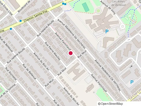 Location of Équilibre Construction at 846 avenue Painchaud, Québec