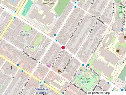 Location of Equinom at 3335 Lacombe Av, Montréal