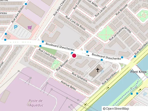 Emplacement de Montreal Services Web au 1075 avenue Bélec, LaSalle
