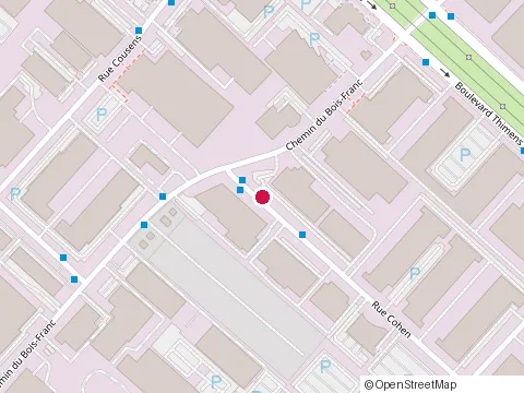 Location of Equiplus Services at 2505 Rue Cohen, Saint-Laurent