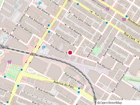 Location of Equipment New Method Restaurant at 7035 Rue Marconi, Montréal
