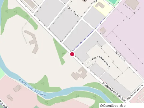 Location of Equipments Denis Preville (les) at 712 boulevard Base-de-Roc, Joliette