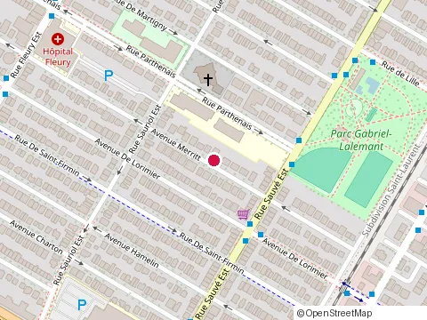 Location of Equit Paysage Inc at 9939A avenue Merritt, Montréal