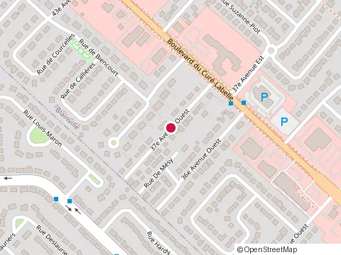 Location of Ergo Construction at 22 37E Av Est, Blainville