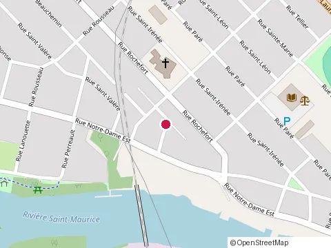 Location of Ergovit Réadaptation at 14 Rue Duchesne, Trois-Rivières