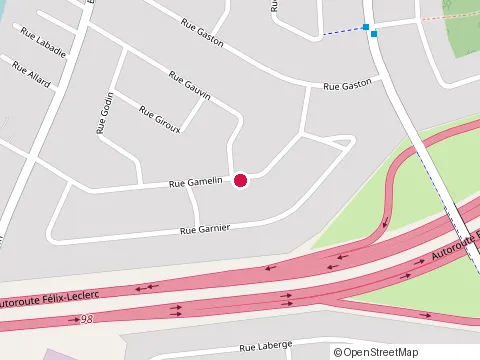 Location of Eric Construction-Renovations at 207 Rue Gamelin, Repentigny