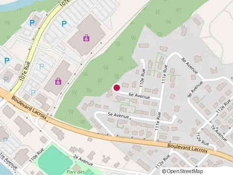 Location of Eric Drouin Acupuncteur at 11040 6E Avenue de l'Orme, Saint-Georges