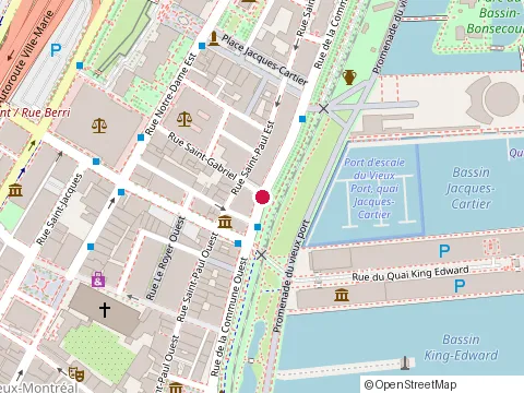 Location of Éric Moïse Cpa Consultant en Contrôle Qualité at 307-801 Rue de la Commune E, Montréal