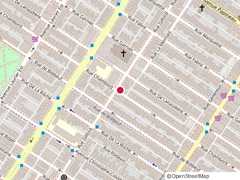 Location of Éric Vezeau Maître Carreleur Inc at 4676 Chambord St, Montréal