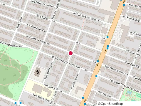 Location of Esaïe Paul at 9020 Rue de Forbin-Janson, Montréal