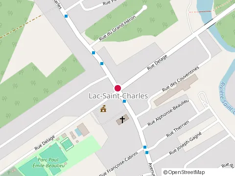 Location of Escadron 798 Lac-Saint-Charles at 510 Rue Delage, Québec