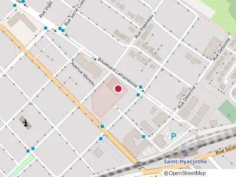 Location of Escadron 953 St-Hyacinthe at 2155 Boulevard Laframboise, Saint-Hyacinthe