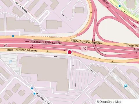 Location of Escaliers Multi Design at Trans Canada Route Saint-Laurent 9500, Québec