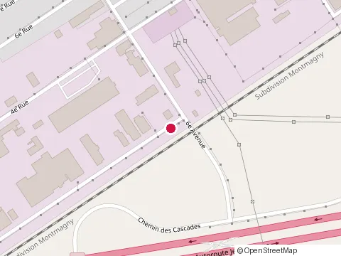 Location of Esco Distribution Inc at 195 avenue des Ateliers, Montmagny