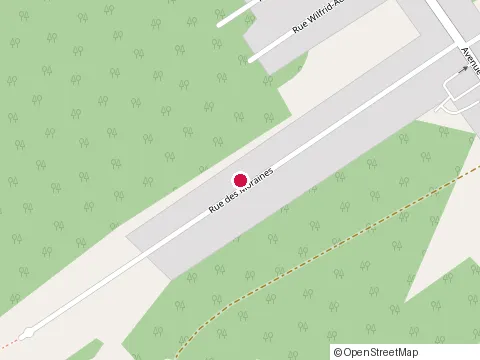 Location of Escouade Toiture Inc at 547 Rue Bellevue, Québec