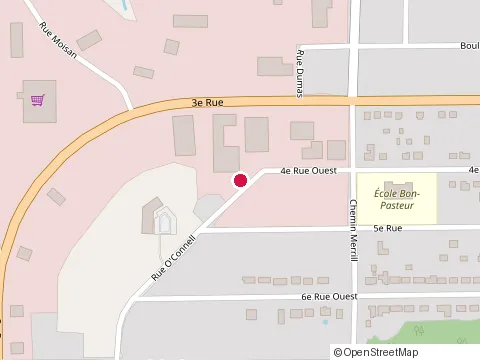 Location of Esp Construction at 3-847 4E Rue, Chibougamau